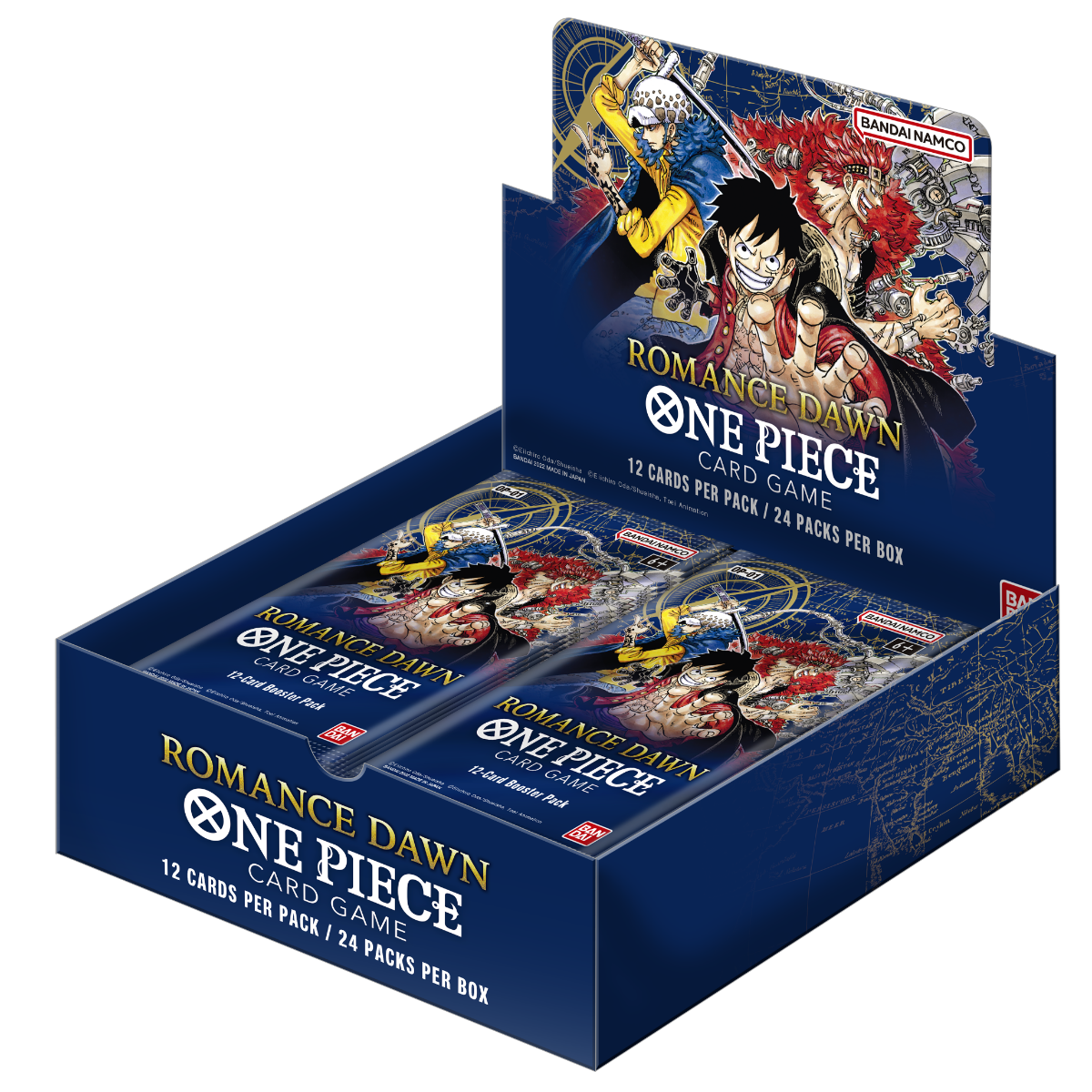OP-01 Romance Dawn white bottom - Booster Box - One Piece Card Game TCG